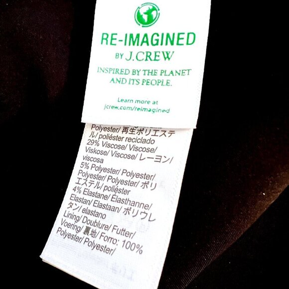 J.Crew Black One Button Blazer Size 2 - Picture 15 of 16